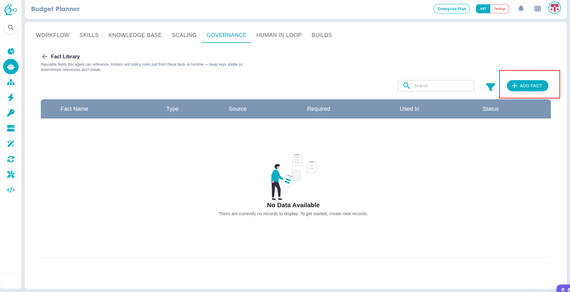 Figure 5: Fact Library